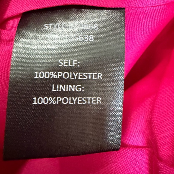 NWOT HUTCH Kinsley Strapless Pink Satin Romper Size 14W - Picture 8 of 9